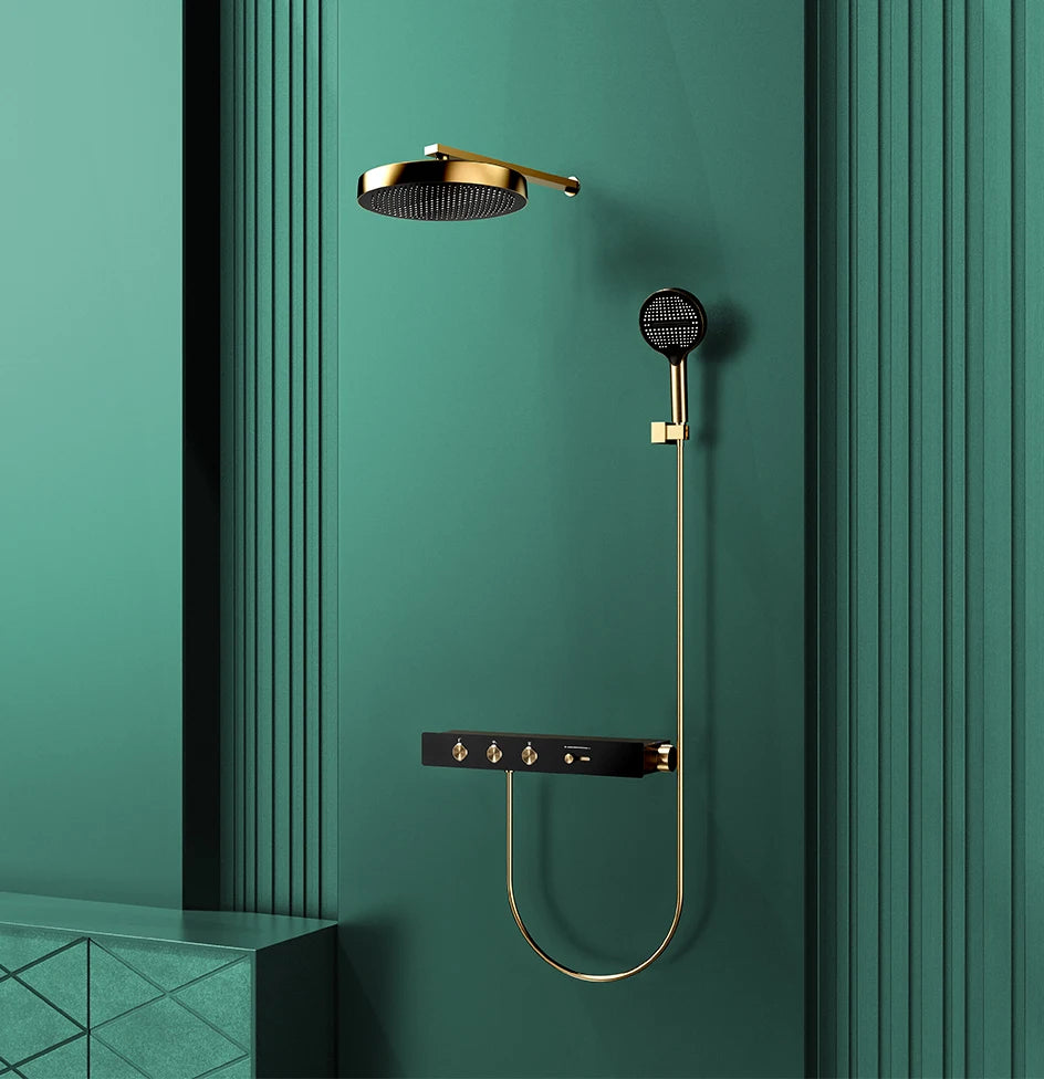Vgx Thermostatic Shower System Luxury Concealed Bathroom Shower