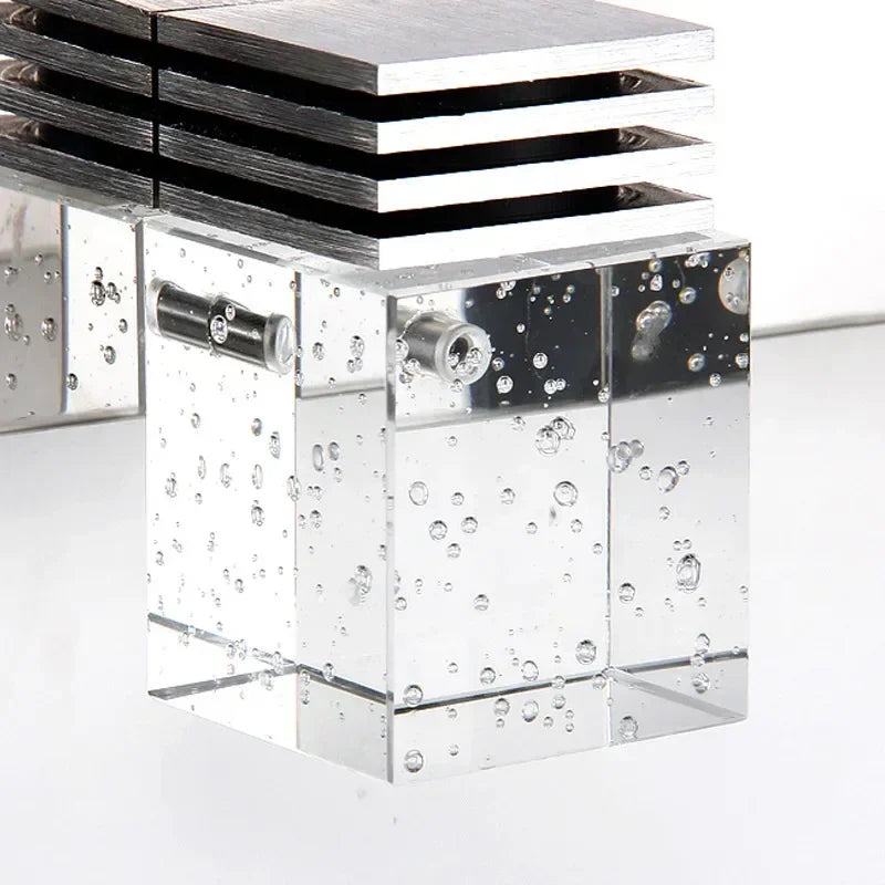 Modern Led Wall Lamp Crystal Sconce Living Dining