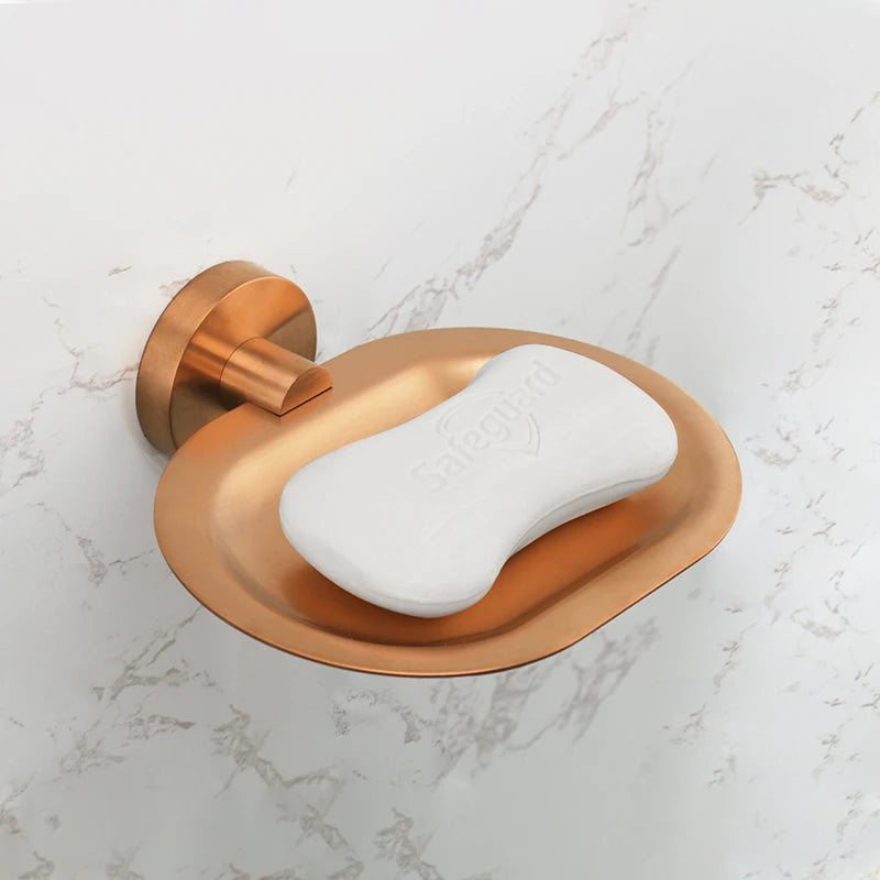Bathroom Hardware 304 Stainless Steel Rose Gold Towel