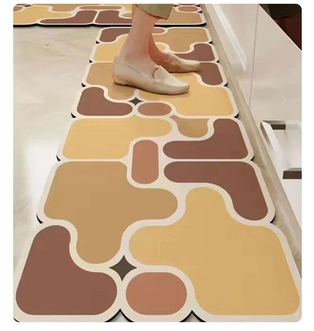American Floor Mats Pvc Leather Waterproof Doormat Anti-Slip