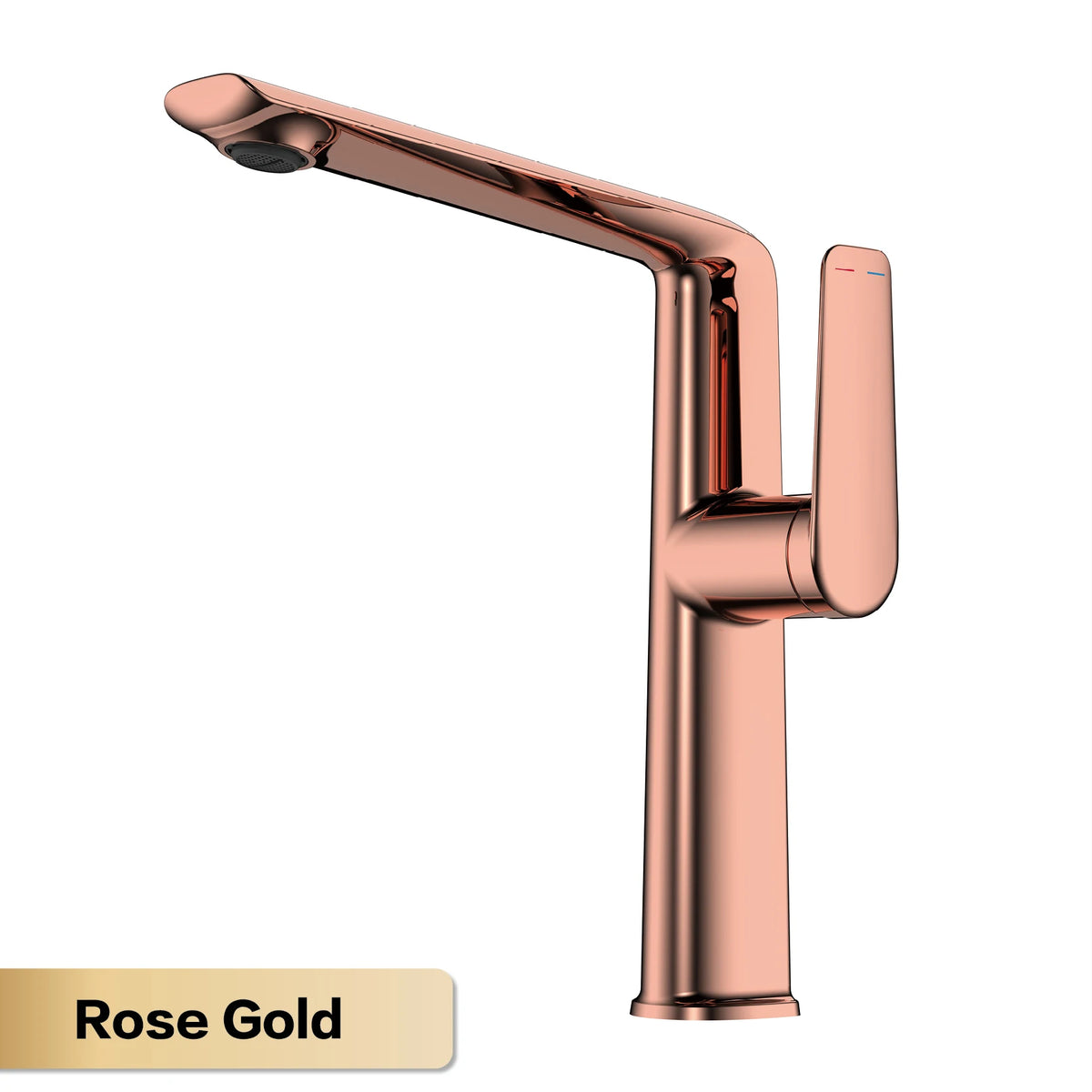 Aitana Luxury Chromium Brass Bathroom Faucet Simple Design