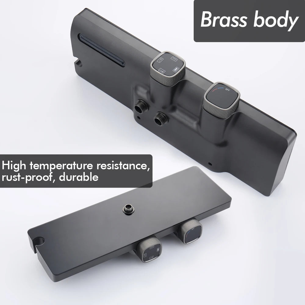 10 Inch Shower Head Handle Square Shower Faucet
