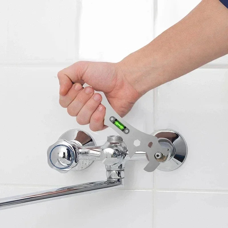 Special Wrench Level Shower Faucet Installation Bathroom Level