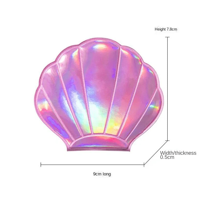Dream Laser Color Shell Shape Makeup Mirror 2x
