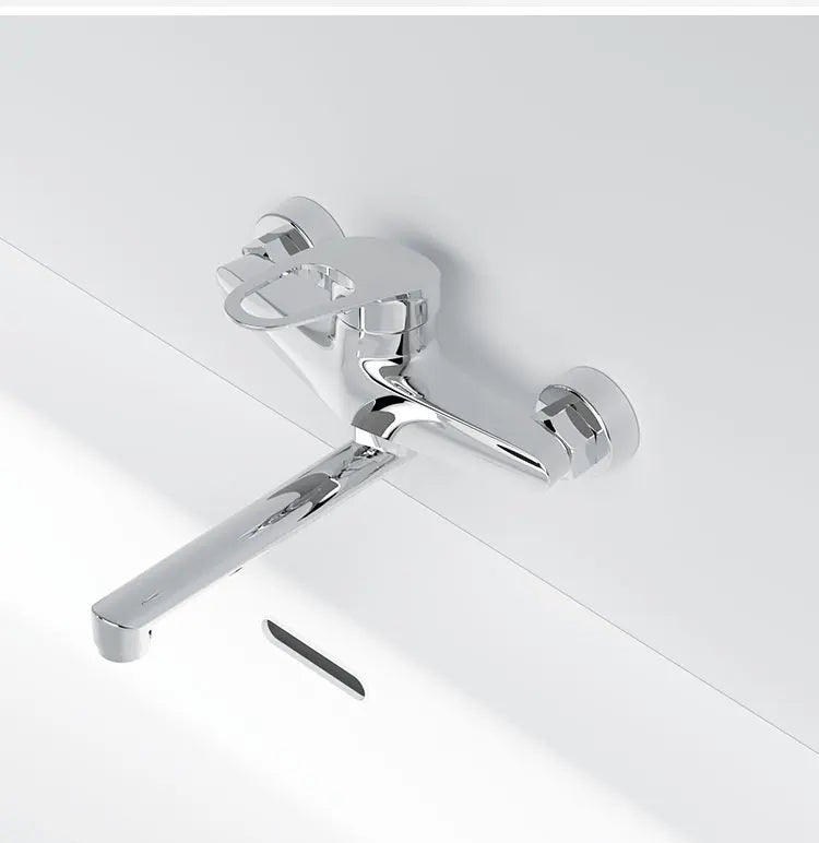 Faucet Mixers Wall Mounted Handle Mixer Tap Sink