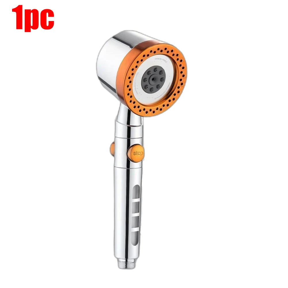 Modes Bathroom Shower Head High Pressure Powerful Rain