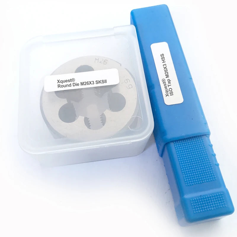 2pcs Metric Thread Tap Die M25 M26 M27