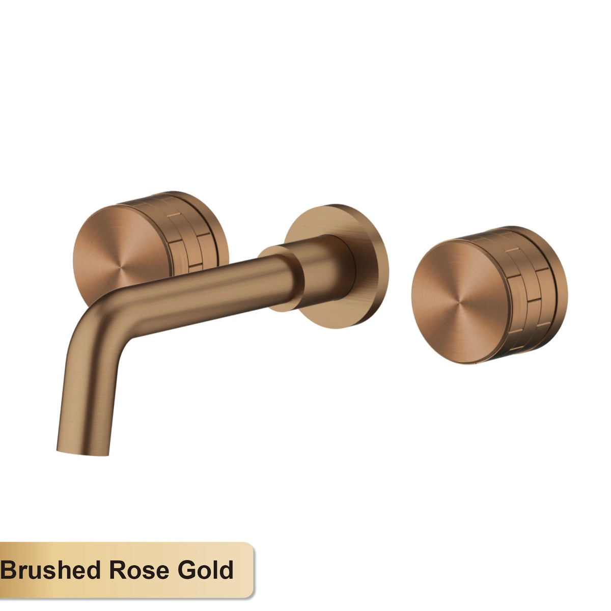 Luxury Black Bathroom Concealed Faucet Wall-Mounted Design Double