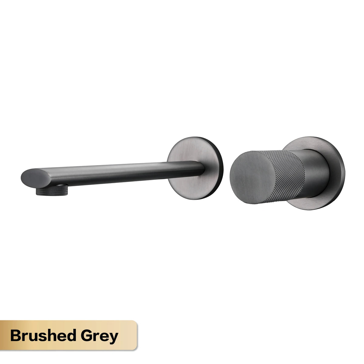 Luxruy Rose Gold Brass Wall-Embedded Bathroom Faucet 2hole