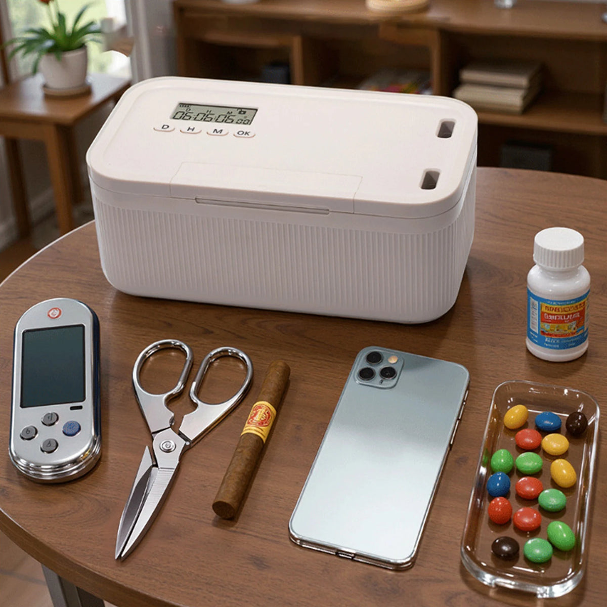 Lock Box Timer Phone Locker Time Locking Storage