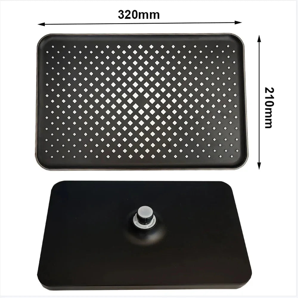 320mm Big Panel Supercharge Waterfall Shower Head Modes