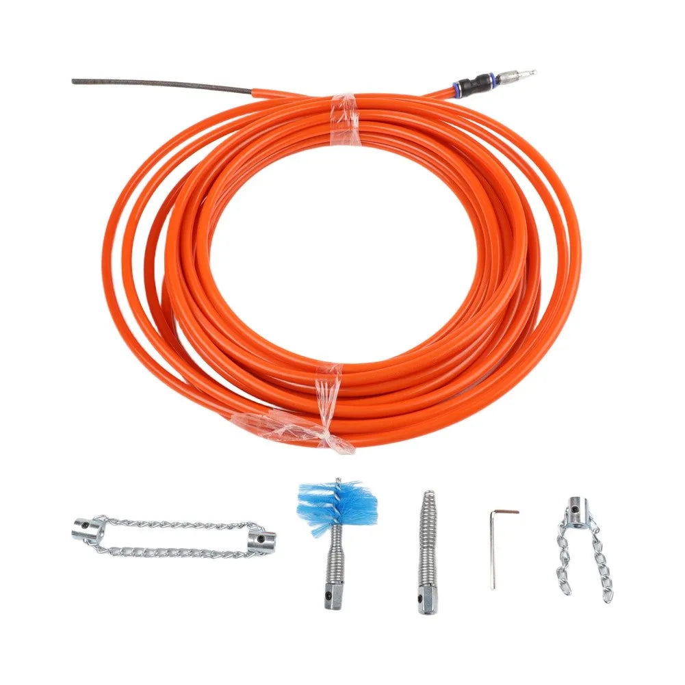 Hand Crank Drain Snake Toilet Sink Shower Bathtub