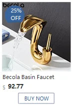 Brushed Gold Basin Faucet Total Brass Black Bathroom