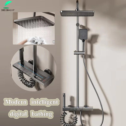 Bathroom Piano Key Ways Water Outlet Luxury Shower