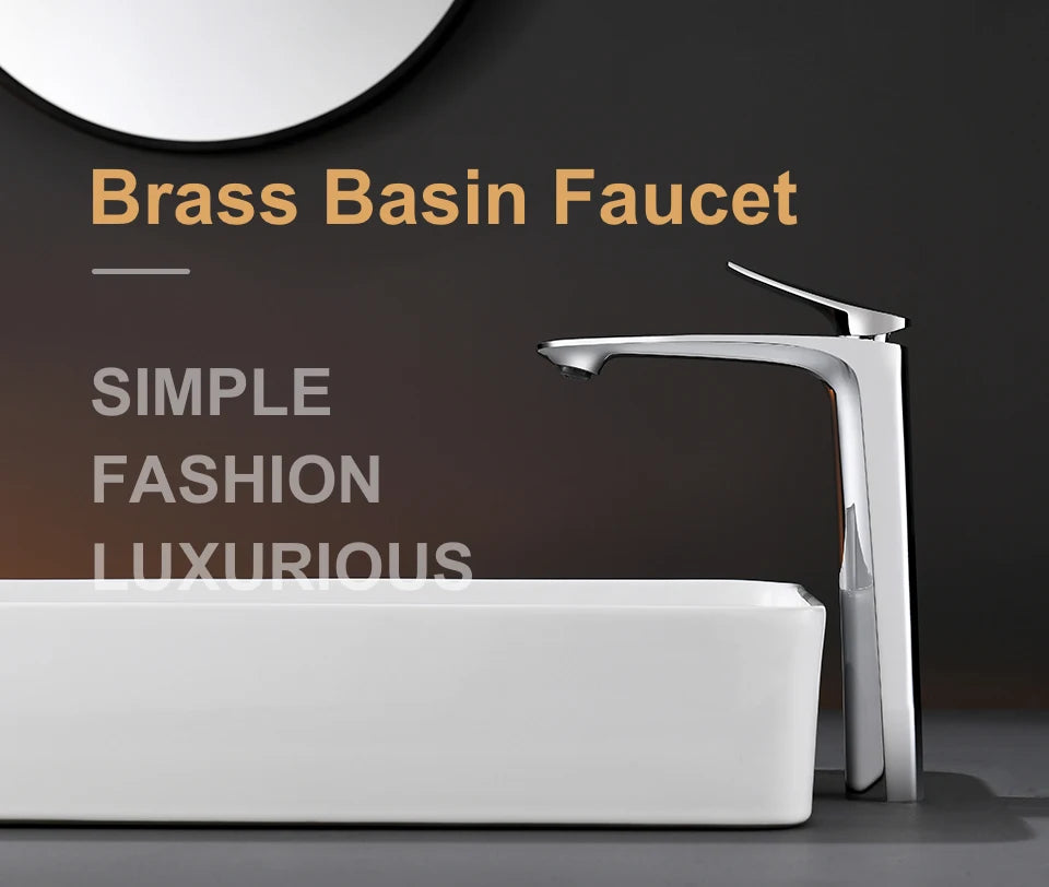 Vgx Luxury Gold Bathroom Faucets High Basin Mixer