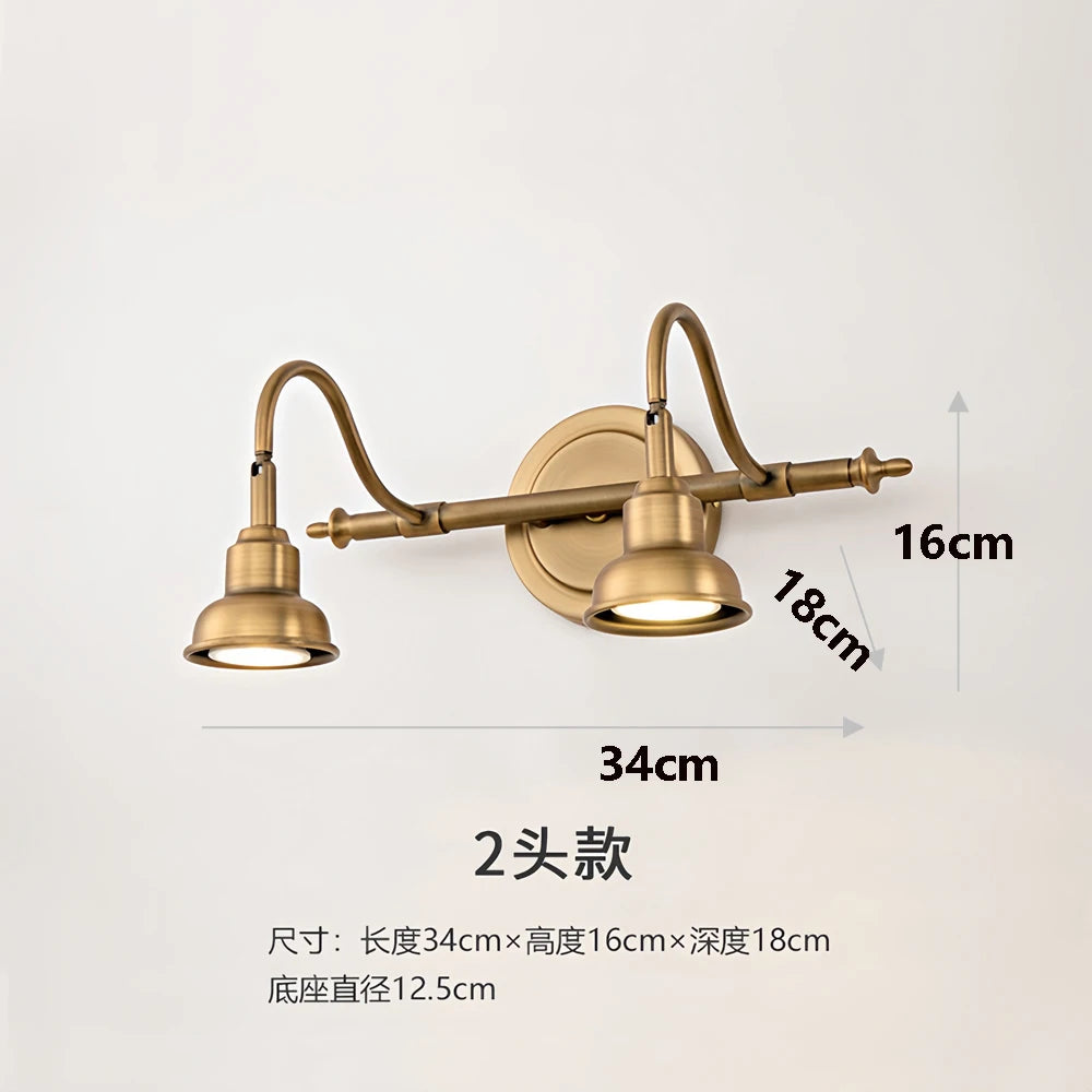 Led Mirror Headlight Anti Fog Mirror Cabinet Bathroom