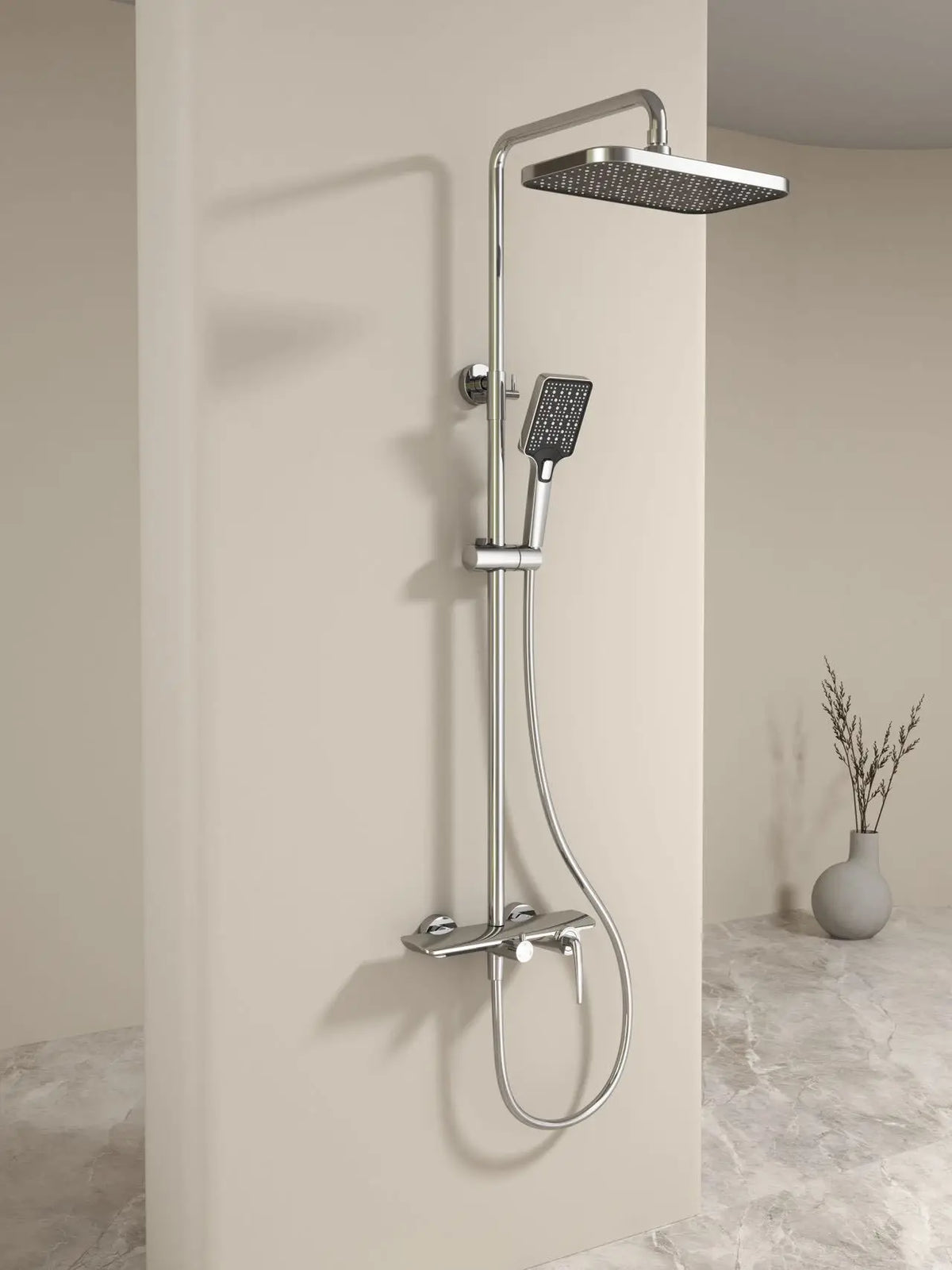 Kemaidi Bathroom Shower System Cold Control Triple Function