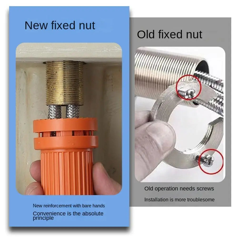 Faucet Fixed Base Wash Basin Fixation Foot Nut