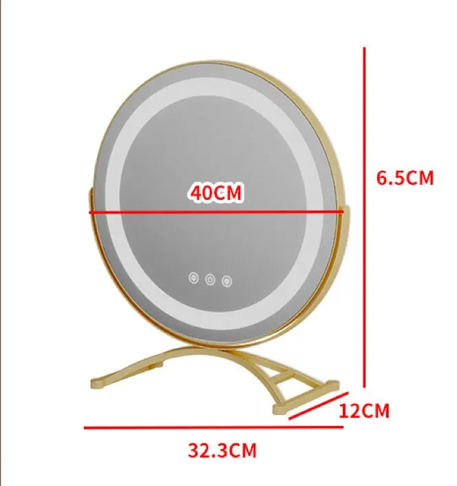 Lighted Vanity Makeup Mirror Lights Three Color Lightings