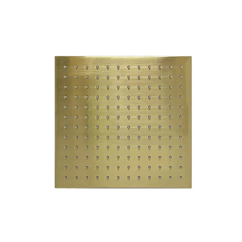 Brass Square Rain Shower Head Quality Bathroom Bath