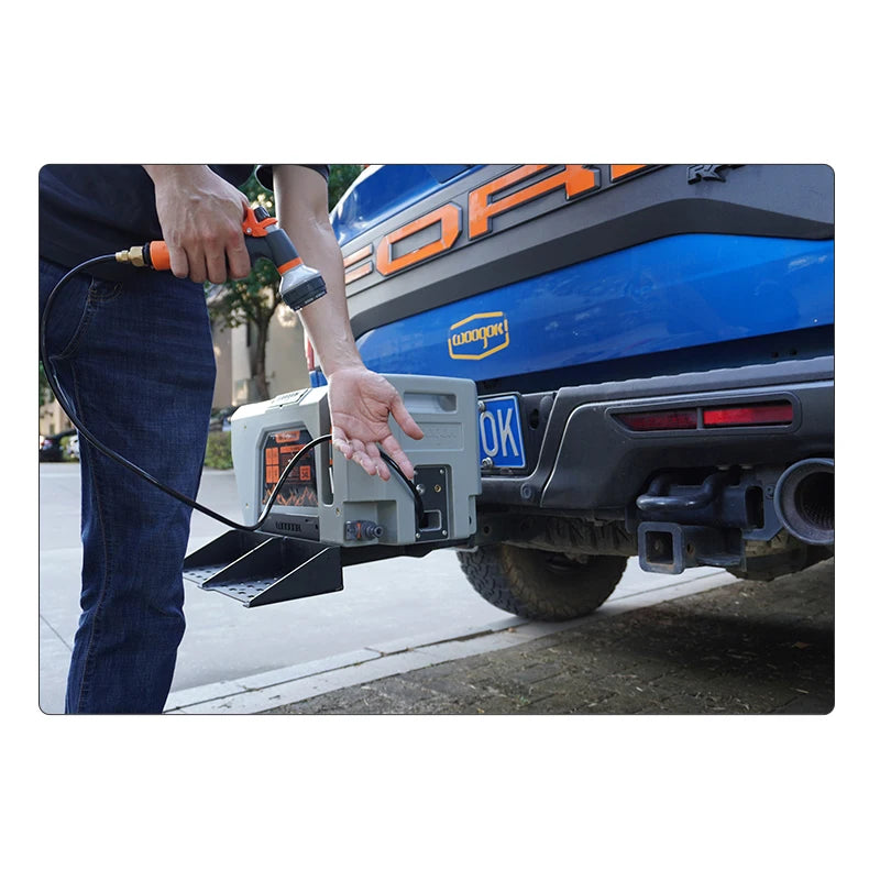 Car Mounted 24l Water Tank Large Capacity Camping