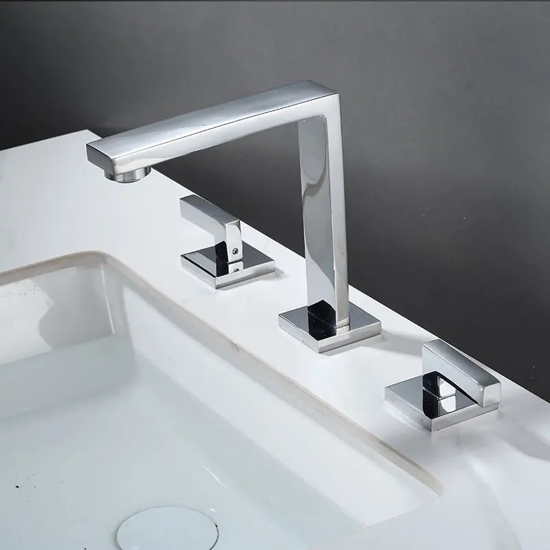 Brushed Gold Basin Faucet Total Brass Black Bathroom