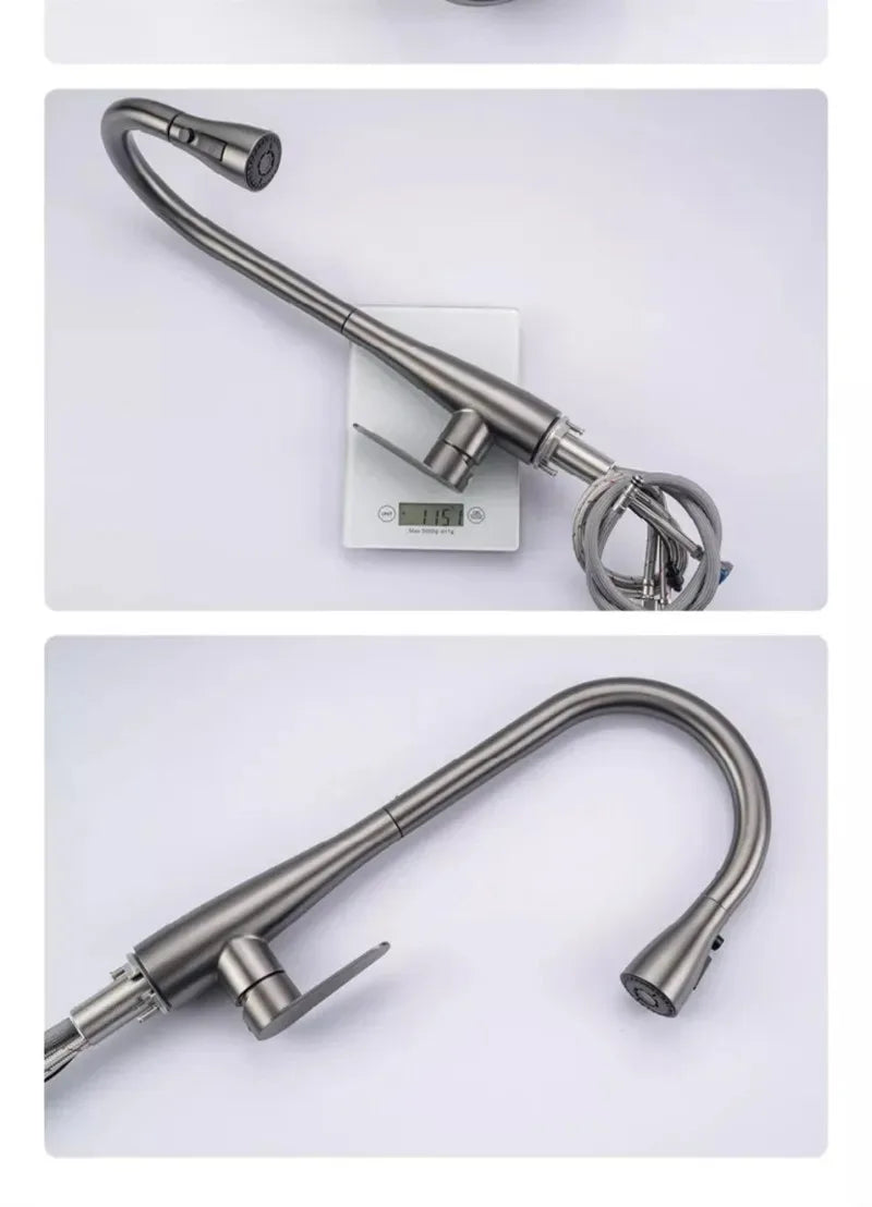 Gegve Smart Touch Faucets 304 Stainless Steel Removable