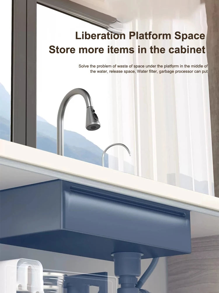 Sinks Stainless Steel Waterfall Sink Includes 120 50
