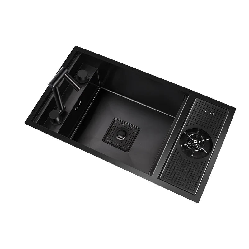 55cmx32cm 304 Nano Stainless Steel Hidden Sink Folding