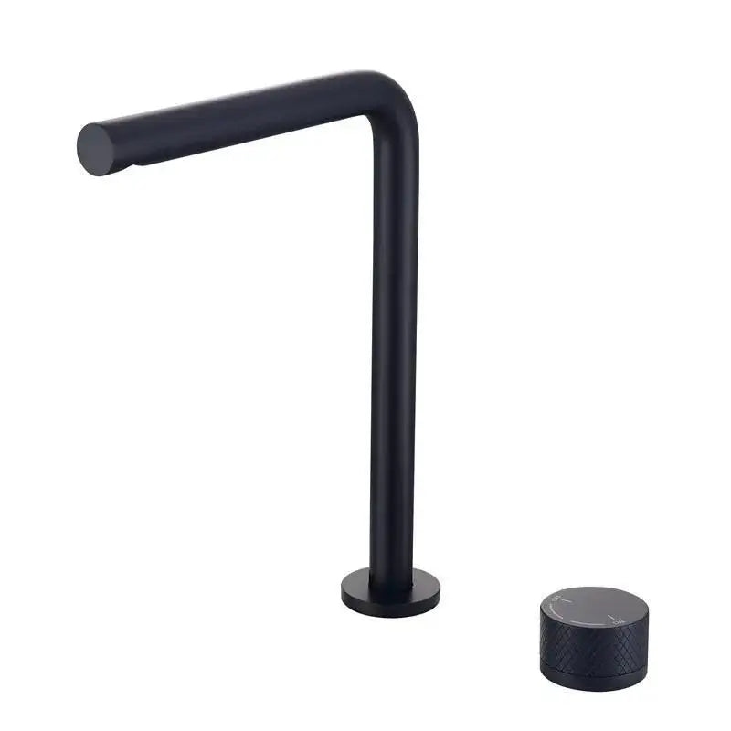 Brushed Rose Gold Basin Faucet Bathroom Bathtub Faucet