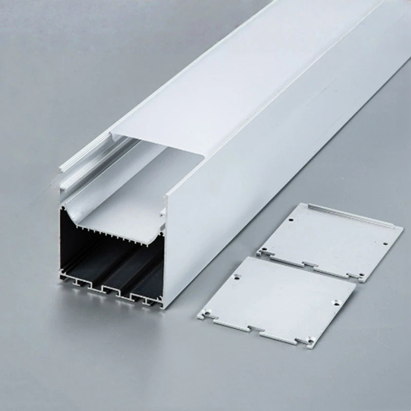 Three-Sided Glowing Led Aluminum Profile Tube Lamp Surface