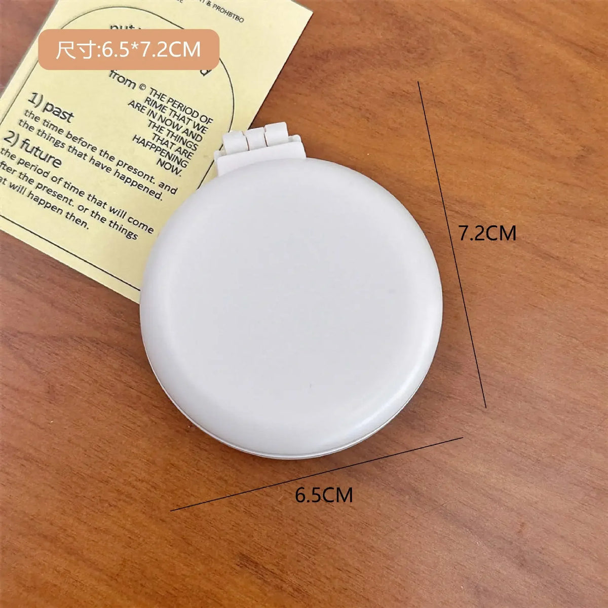 Cute Cartoon Foldable Comb Makeup Mirror Air Cushion