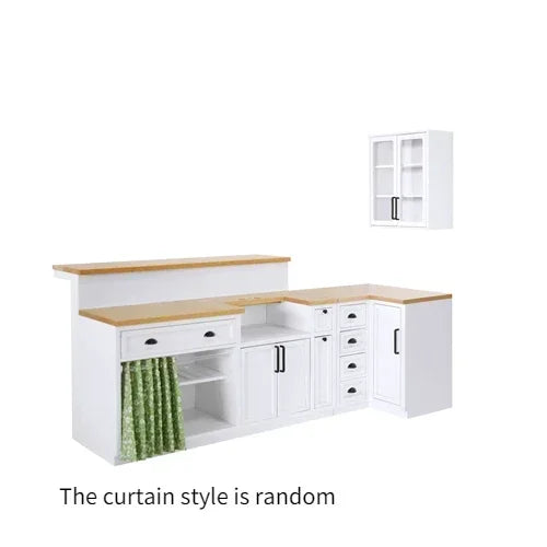 1/6 Dollhouse Miniature Furniture Wooden Shelf Cabinet Sink