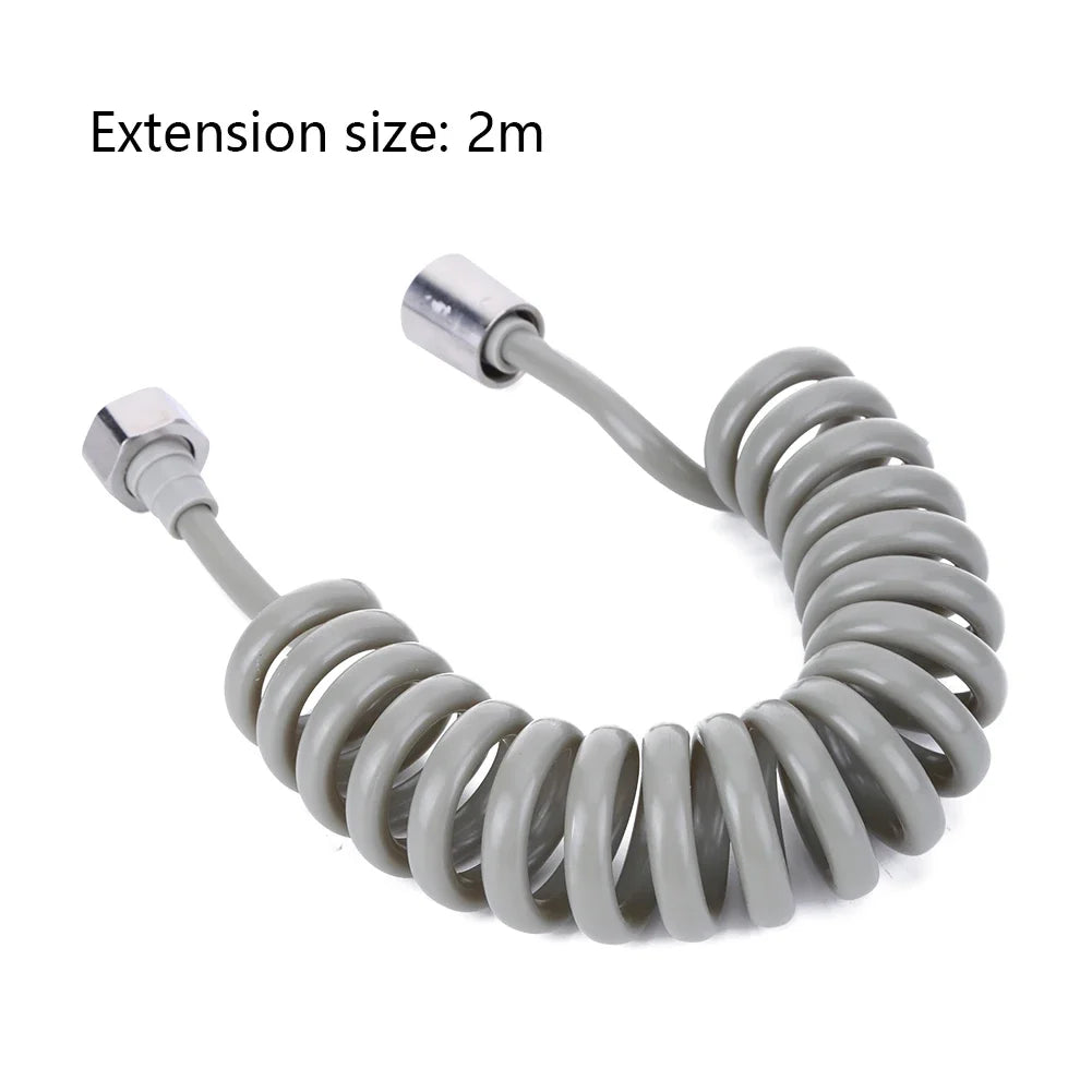 2/3/5m Flexible Shower Hose Universal Spring Extension Hand