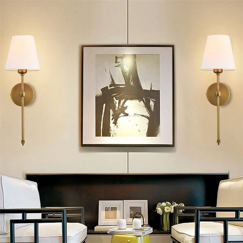 Modern American Wall Lamp Bathroom Mirror Light Bedroom