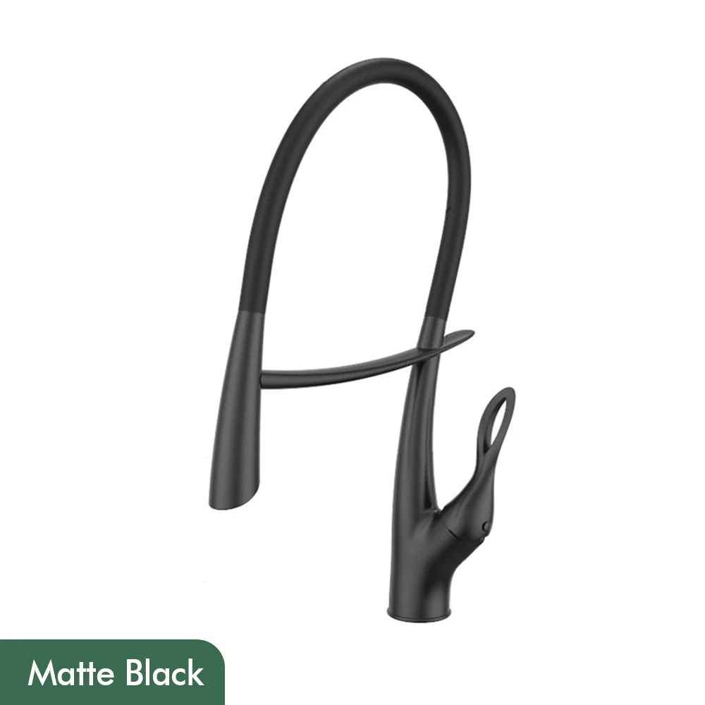 Pull Out Sensor Faucet Handle Digital Display Pull