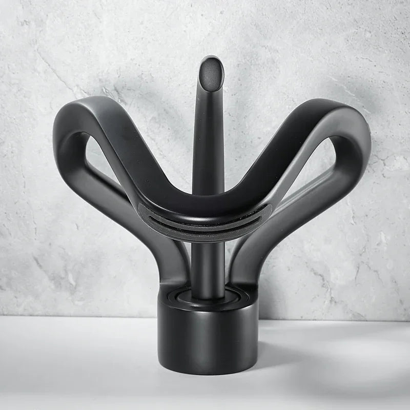 Faucet Bathroom Hollow Out Design Waterfall Basin Mixer