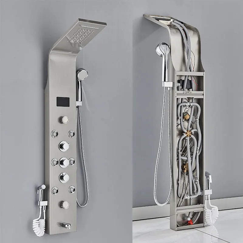 Led Bath Shower Faucet Digital Display Bath Shower