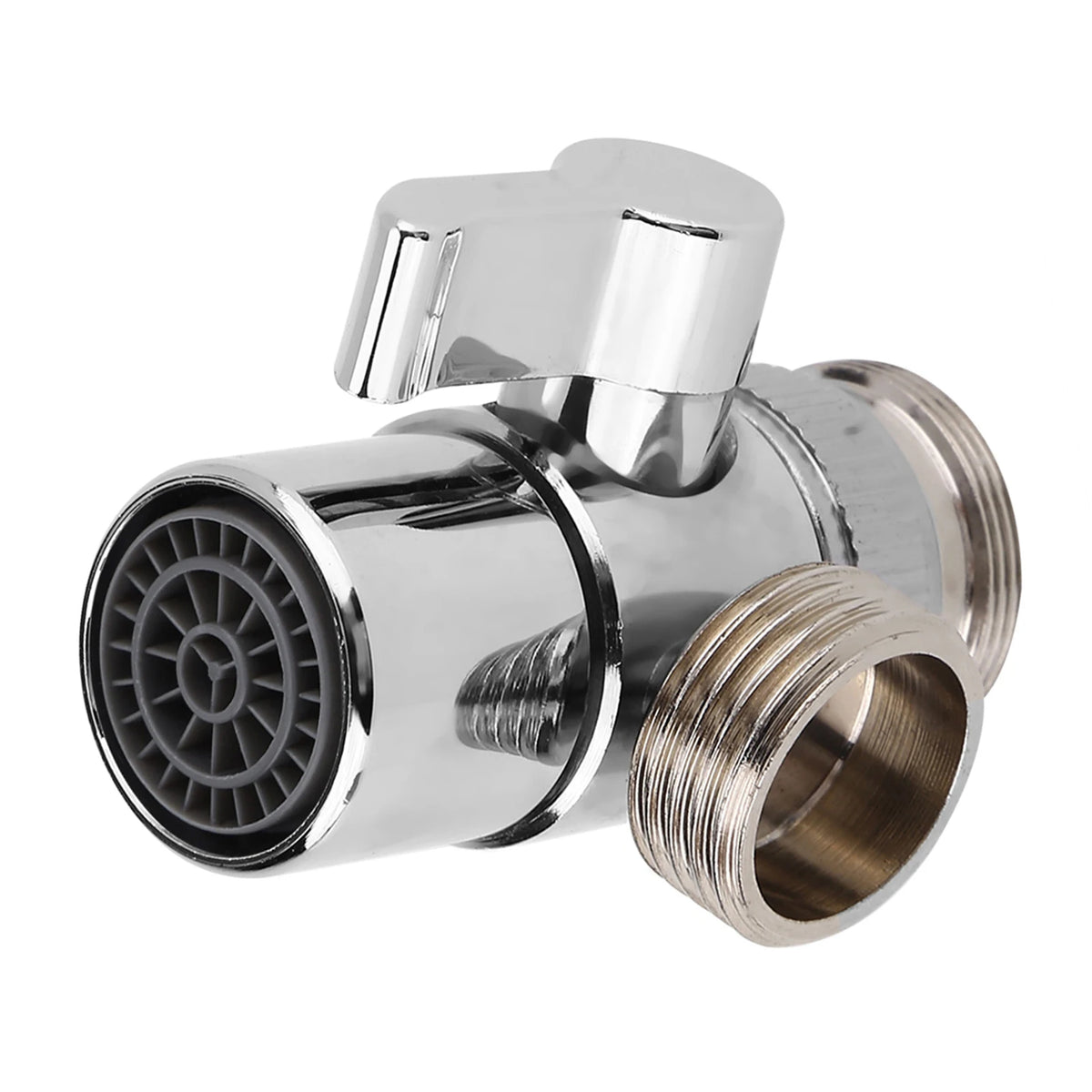 G1/2 Brass Bathroom Basin Sink Faucet Splitter Diverter