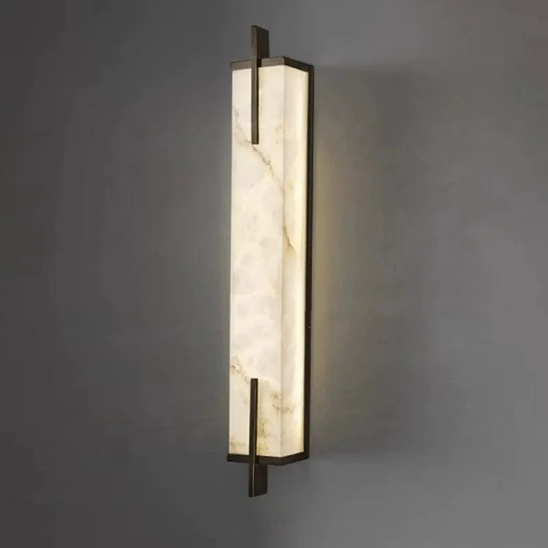Alabaster Wall Sconces Lamp Natural Marble Wall Sconces