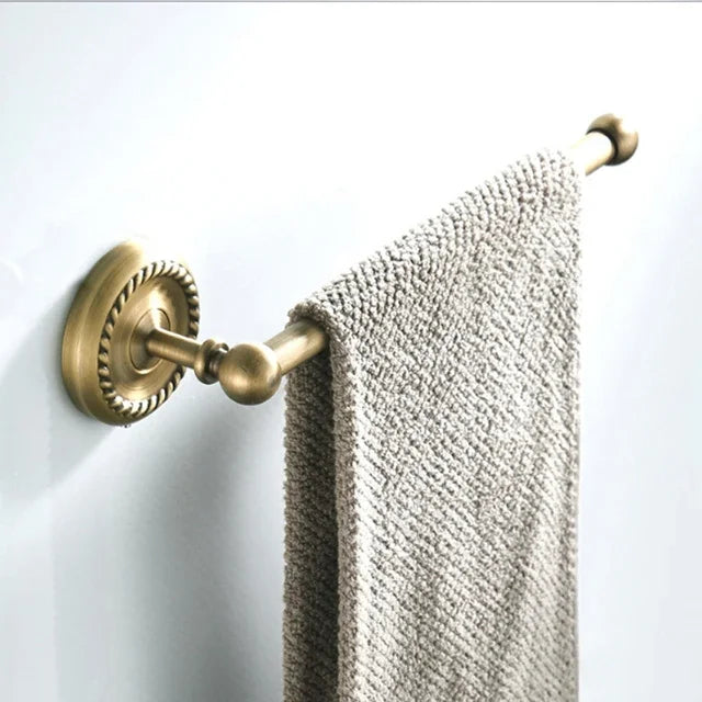Solid Brass Bathroom Hardware Sets Antique Bronze Bath