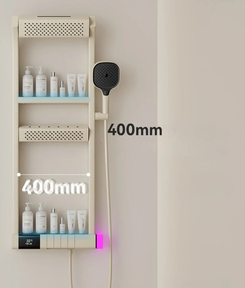 Multi-Function Thermostatic Shower System Digital Display High