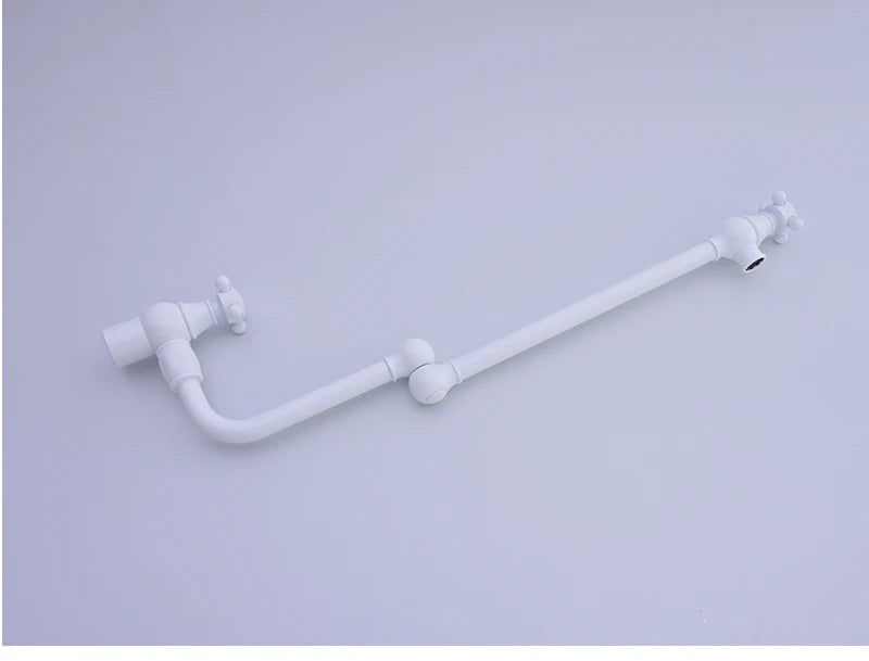 Awolf Solid Brass Pot Filler Brushed Grey Folding