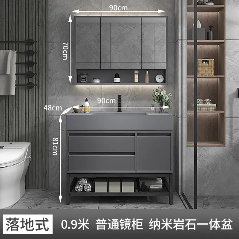 Decorations Drawers Bathroom Cabinet Plant China Bedroom Corner