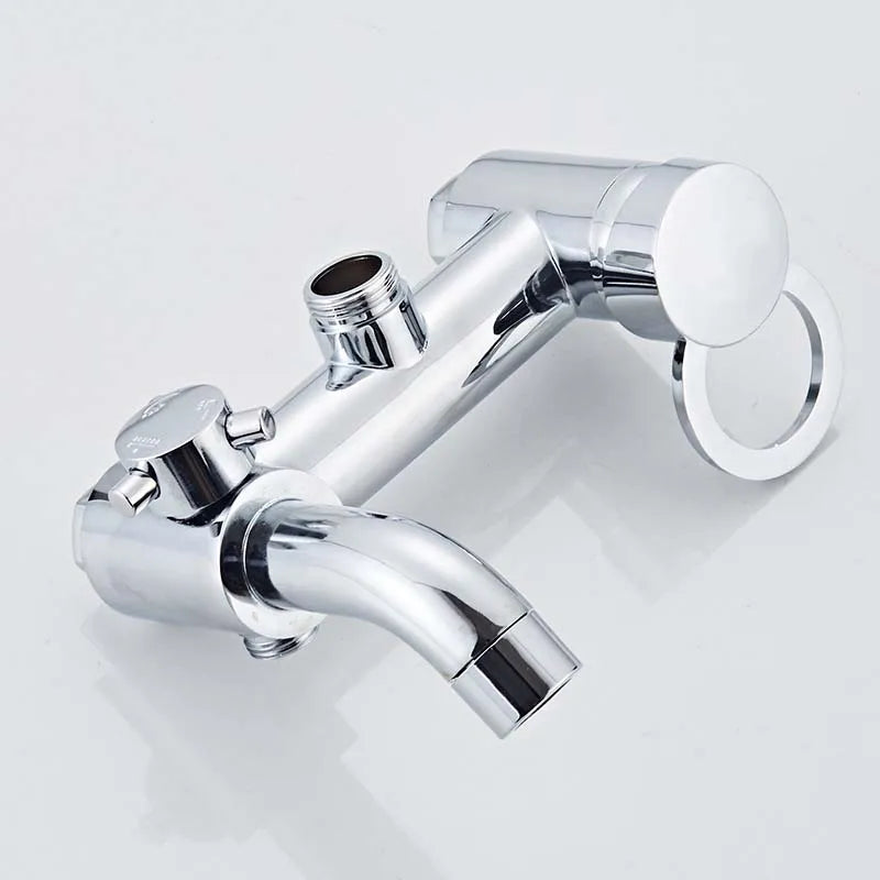 Bathroom Shower Faucet Bathtub Faucet Mixer Tap Chrome