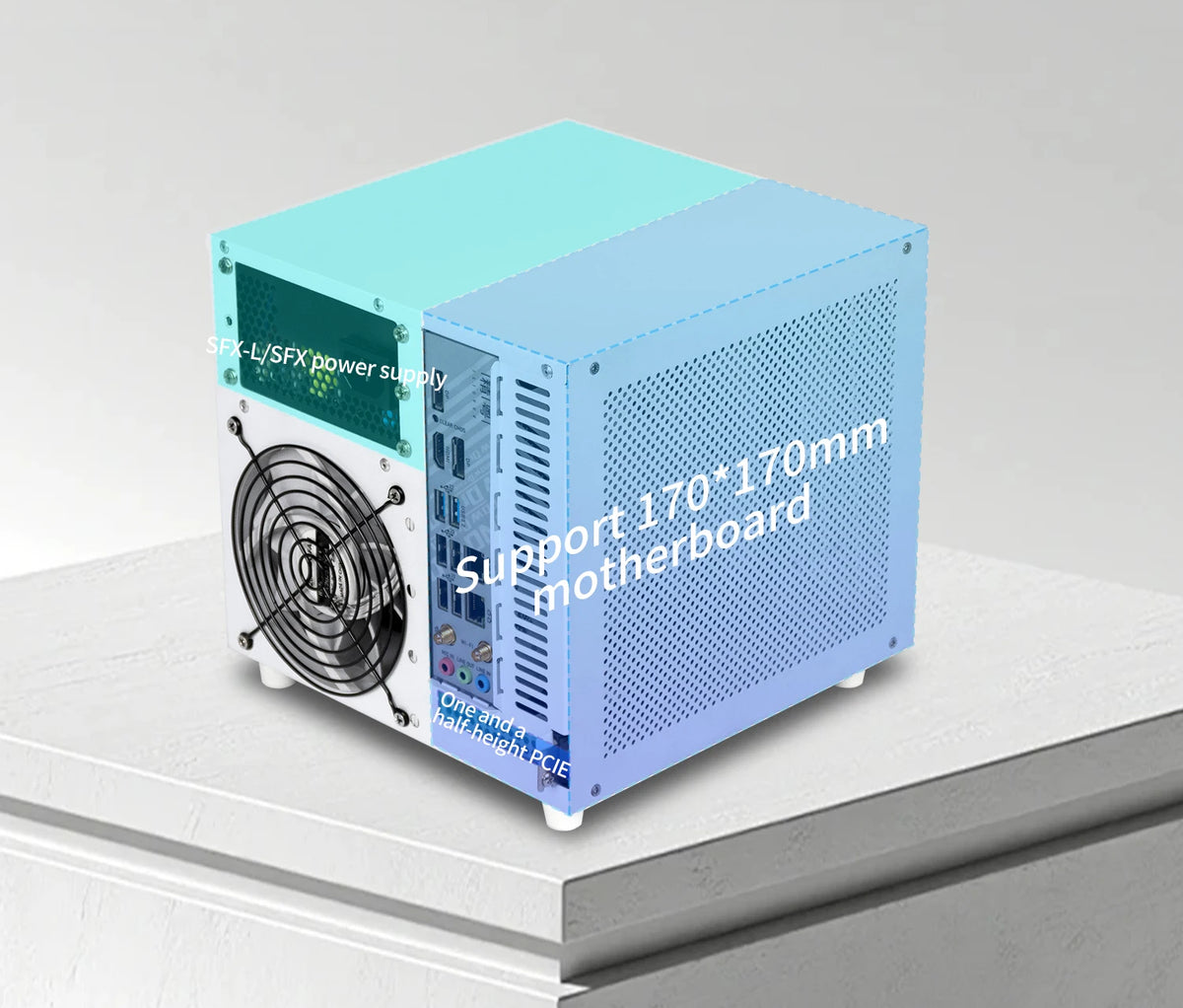 Ursa Minor 4-Bay Nas Chassis Sfx Power Supply