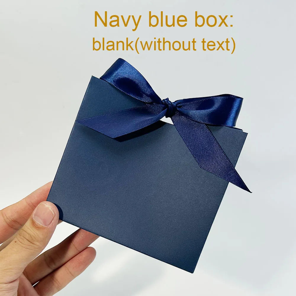Customization Marble Style Gift Box Wedding Baby Shower