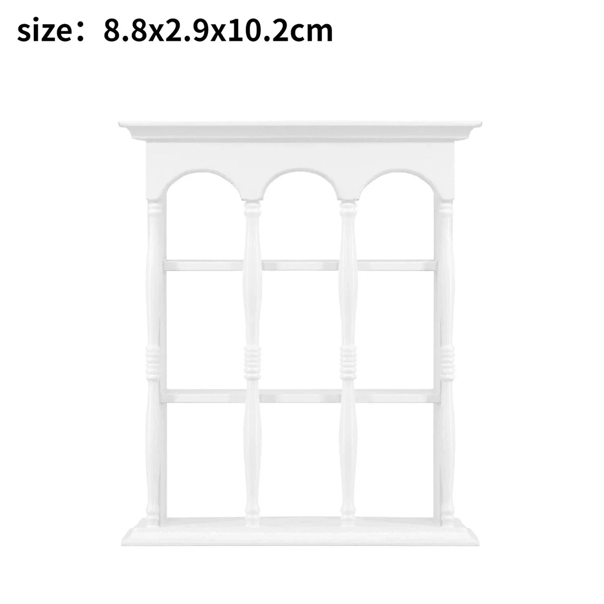1/6 Scale Dollhouse Miniature Furniture Wooden Shelf Cabinet