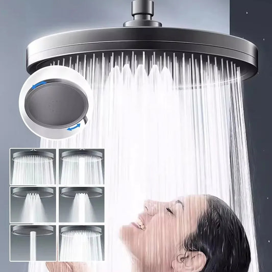 230mm Big Panel Showerhead Mode Supercharge Rainfall Shower