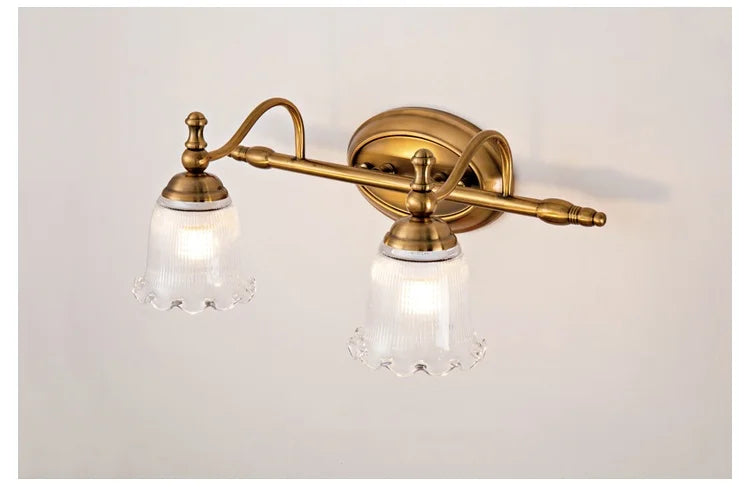 3head Mirror Front Lamp Modern Wall Light Bronze